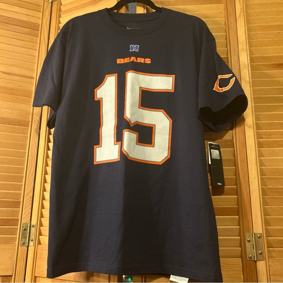 NEW NFL CHICAGO BEARS FOOTBALL MENS #15 MARSHALL  T SHIRT Size Large - Picture 1 of 7